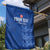 Custom England Cricket Garden Flag Go Three Lions - Blue Ver