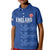Custom England Cricket Kid Polo Shirt Go Three Lions - Blue Ver