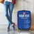Custom England Cricket Luggage Cover Go Three Lions - Blue Ver