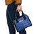 Custom England Cricket Shoulder Handbag Go Three Lions - Blue Ver