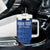 Custom England Cricket Tumbler With Handle Go Three Lions - Blue Ver