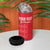 Custom England Cricket 4 in 1 Can Cooler Tumbler Go Three Lions - Red Ver