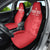 Custom England Cricket Car Seat Cover Go Three Lions - Red Ver