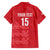 Custom England Cricket Family Matching Short Sleeve Bodycon Dress and Hawaiian Shirt Go Three Lions - Red Ver