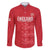 Custom England Cricket Family Matching Short Sleeve Bodycon Dress and Hawaiian Shirt Go Three Lions - Red Ver
