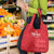 Custom England Cricket Grocery Bag Go Three Lions - Red Ver