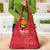 Custom England Cricket Grocery Bag Go Three Lions - Red Ver