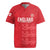 Custom England Cricket Rugby Jersey Go Three Lions - Red Ver