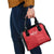 Custom England Cricket Shoulder Handbag Go Three Lions - Red Ver