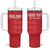 Custom England Cricket Tumbler With Handle Go Three Lions - Red Ver