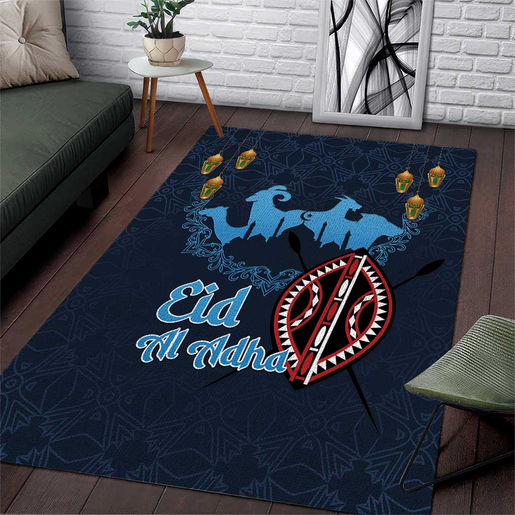 Kenya Happy Eid Mubarak Area Rug Eid Al-Adha