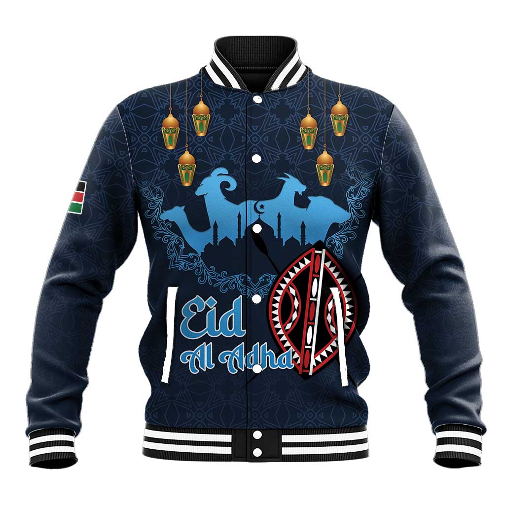 Kenya Happy Eid Mubarak Baseball Jacket Eid Al-Adha
