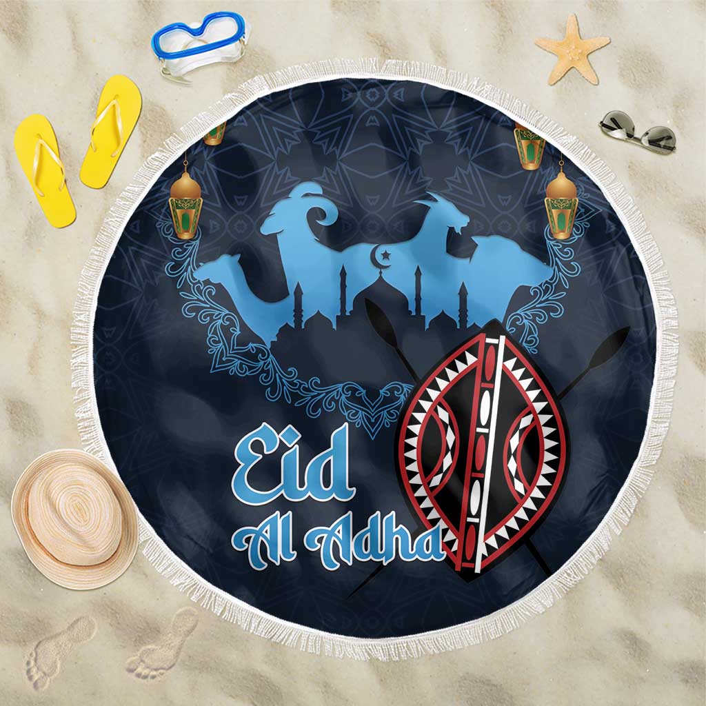 Kenya Happy Eid Mubarak Beach Blanket Eid Al-Adha