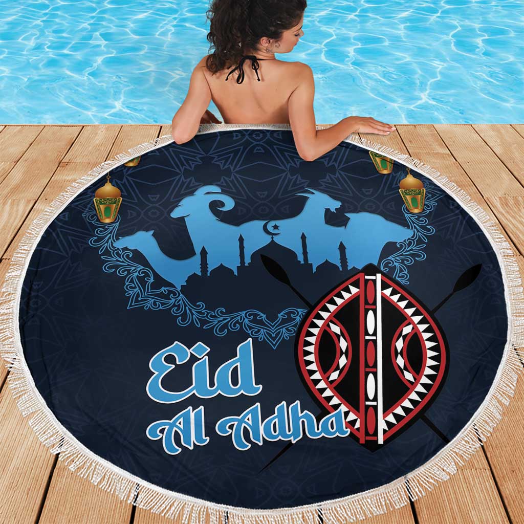 Kenya Happy Eid Mubarak Beach Blanket Eid Al-Adha