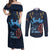 Kenya Happy Eid Mubarak Couples Matching Off Shoulder Maxi Dress and Long Sleeve Button Shirt Eid Al-Adha