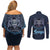 Kenya Happy Eid Mubarak Couples Matching Off Shoulder Short Dress and Long Sleeve Button Shirt Eid Al-Adha