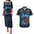Kenya Happy Eid Mubarak Couples Matching Puletasi and Hawaiian Shirt Eid Al-Adha