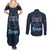 Kenya Happy Eid Mubarak Couples Matching Summer Maxi Dress and Long Sleeve Button Shirt Eid Al-Adha