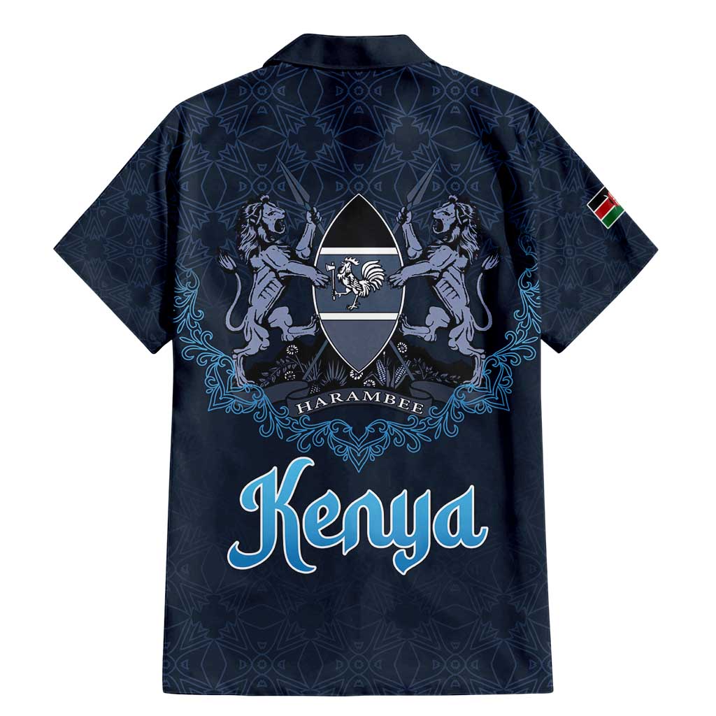 Kenya Happy Eid Mubarak Family Matching Mermaid Dress and Hawaiian Shirt Eid Al-Adha