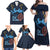 Kenya Happy Eid Mubarak Family Matching Off Shoulder Maxi Dress and Hawaiian Shirt Eid Al-Adha