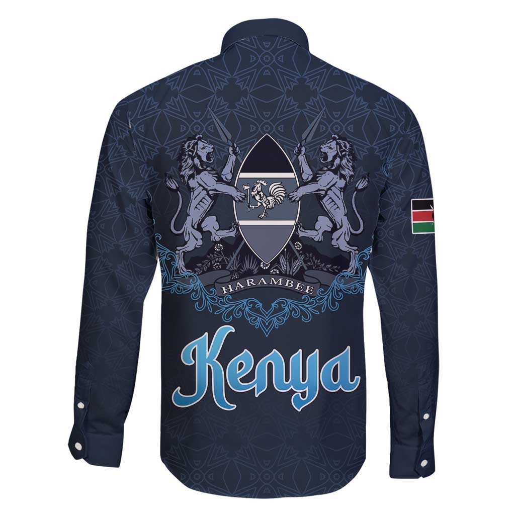 Kenya Happy Eid Mubarak Family Matching Short Sleeve Bodycon Dress and Hawaiian Shirt Eid Al-Adha