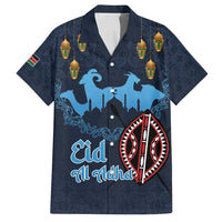 Kenya Happy Eid Mubarak Family Matching Summer Maxi Dress and Hawaiian Shirt Eid Al-Adha