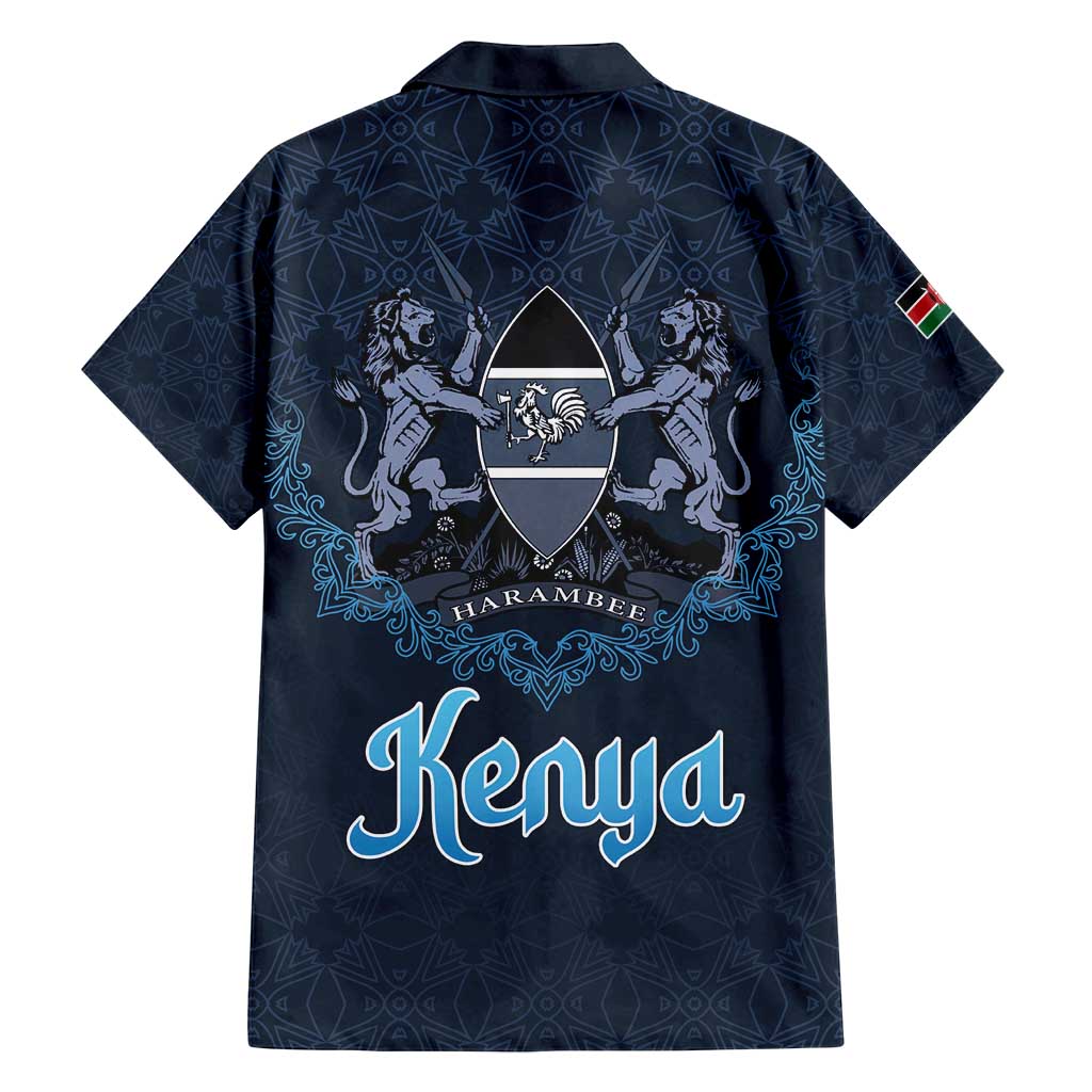 Kenya Happy Eid Mubarak Family Matching Summer Maxi Dress and Hawaiian Shirt Eid Al-Adha