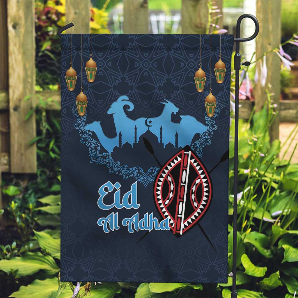 Kenya Happy Eid Mubarak Garden Flag Eid Al-Adha