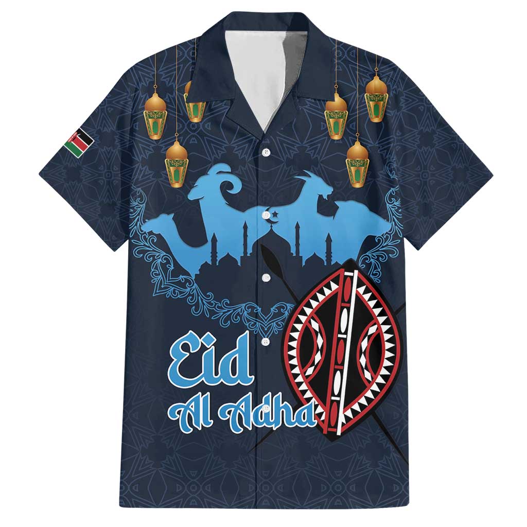 Kenya Happy Eid Mubarak Hawaiian Shirt Eid Al-Adha