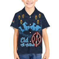 Kenya Happy Eid Mubarak Kid Hawaiian Shirt Eid Al-Adha