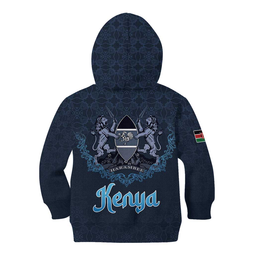 Kenya Happy Eid Mubarak Kid Hoodie Eid Al-Adha