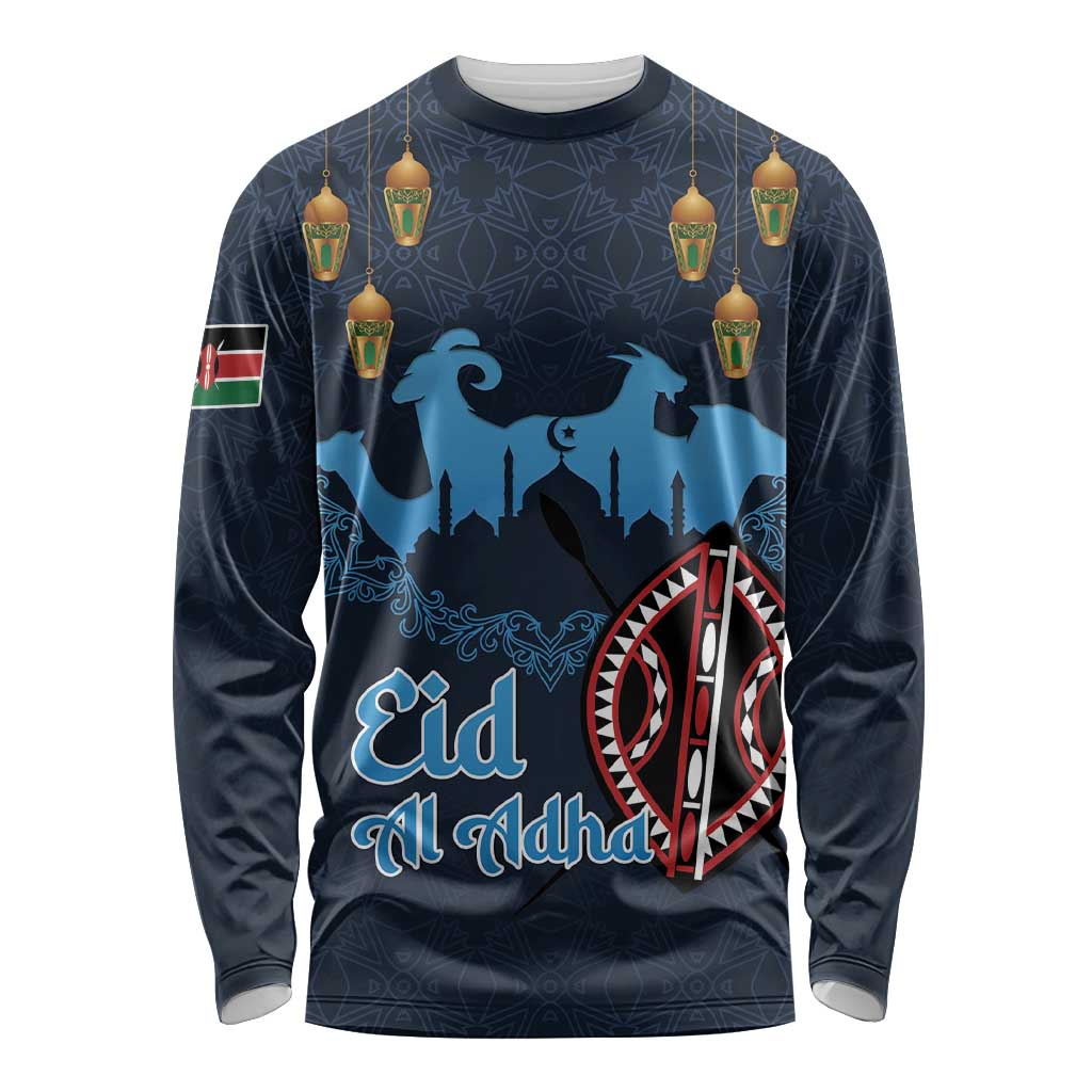 Kenya Happy Eid Mubarak Long Sleeve Shirt Eid Al-Adha