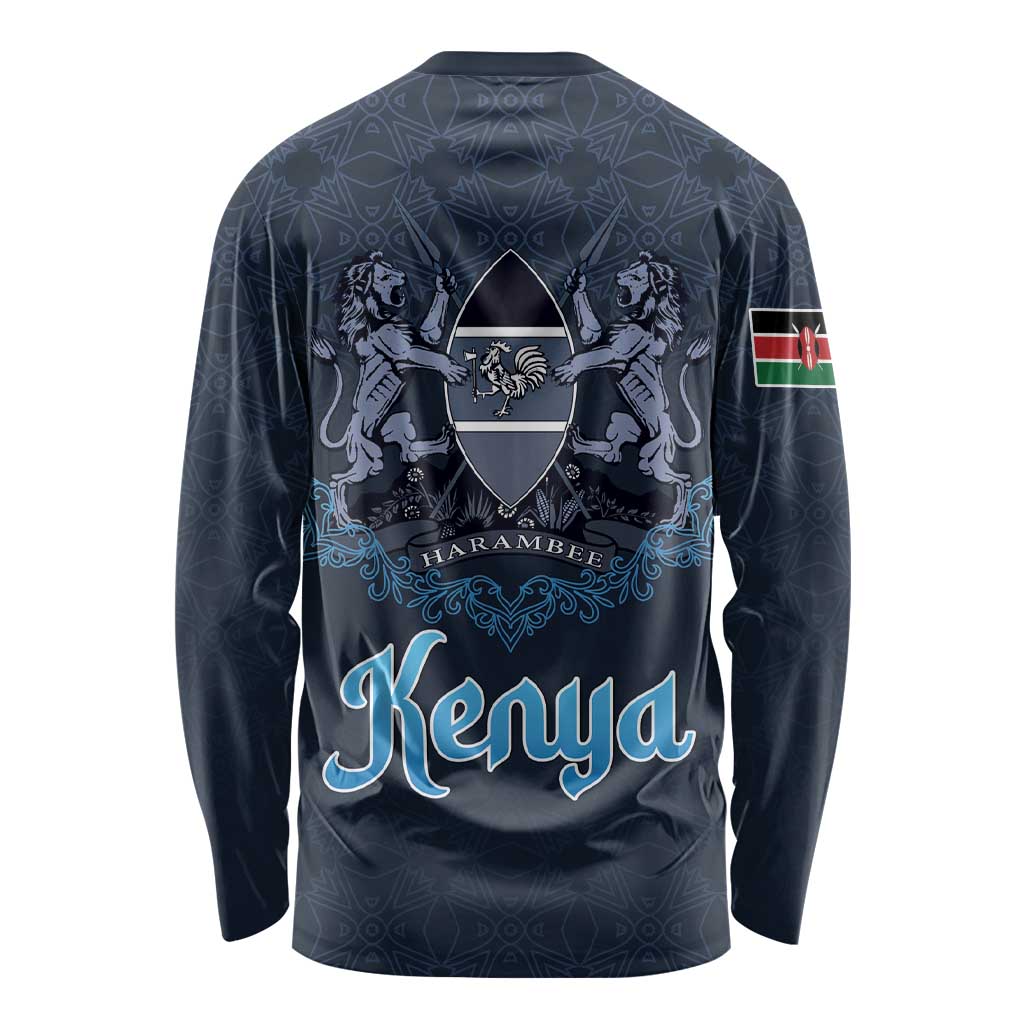 Kenya Happy Eid Mubarak Long Sleeve Shirt Eid Al-Adha
