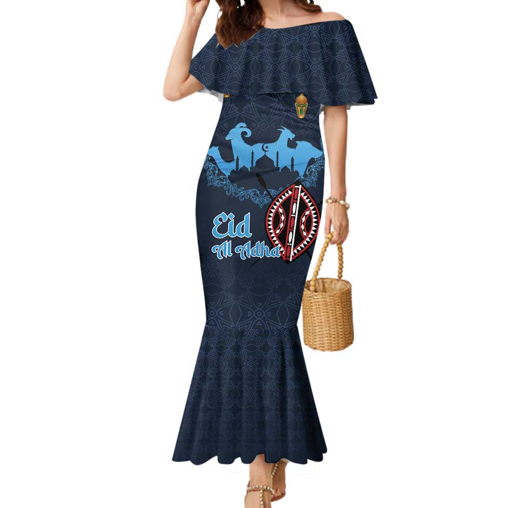 Kenya Happy Eid Mubarak Mermaid Dress Eid Al-Adha
