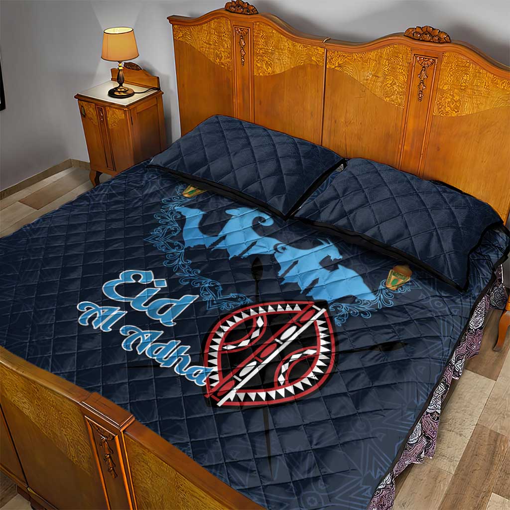 Kenya Happy Eid Mubarak Quilt Bed Set Eid Al-Adha