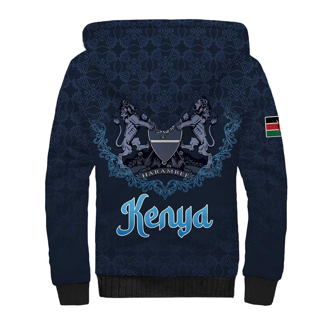 Kenya Happy Eid Mubarak Sherpa Hoodie Eid Al-Adha
