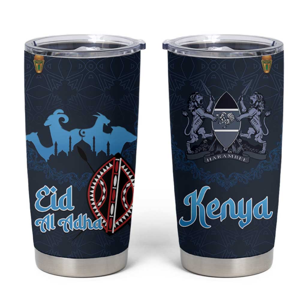 Kenya Happy Eid Mubarak Tumbler Cup Eid Al-Adha