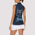 Kenya Happy Eid Mubarak Women Sleeveless Polo Shirt Eid Al-Adha