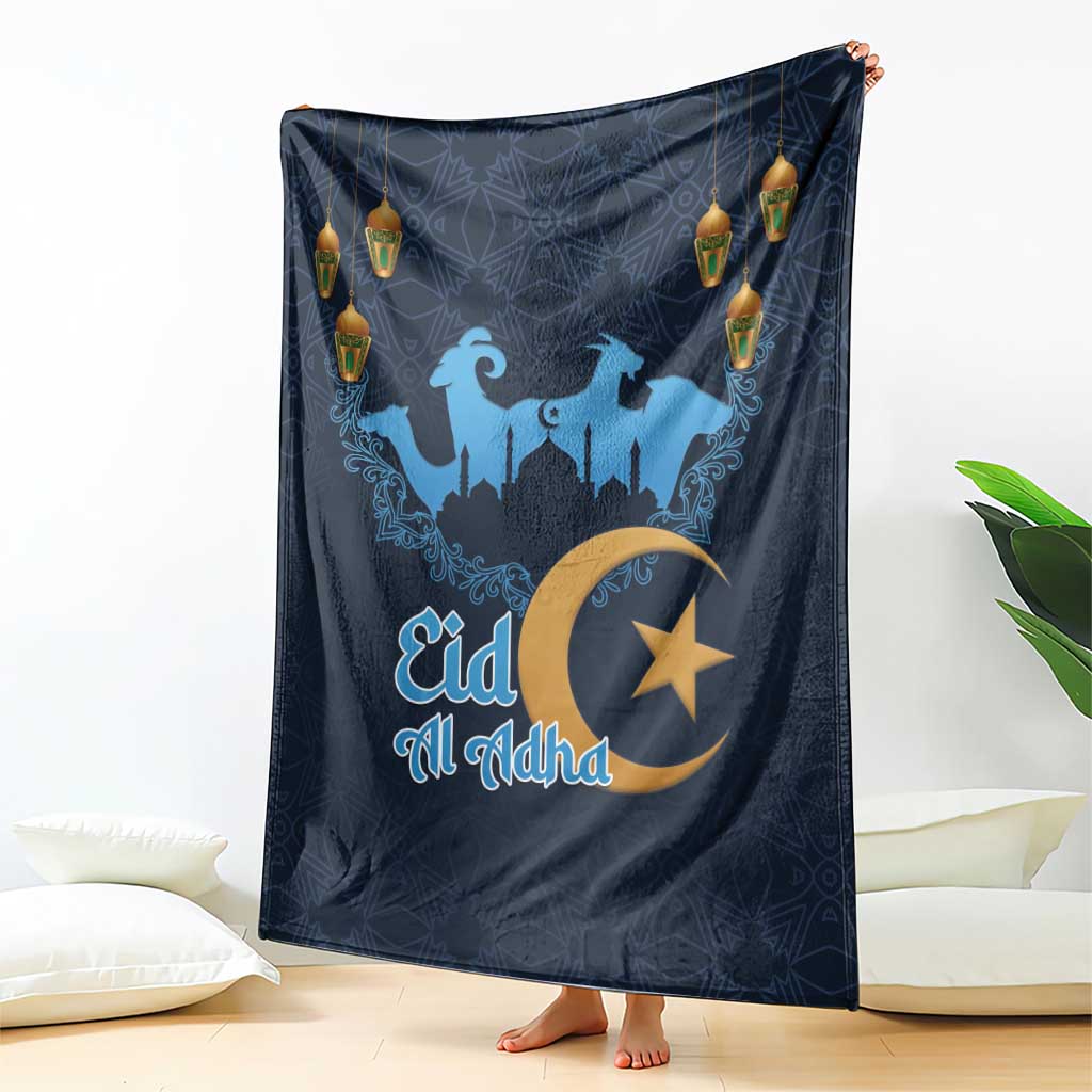 Algeria Happy Eid Mubarak Blanket Eid Al-Adha