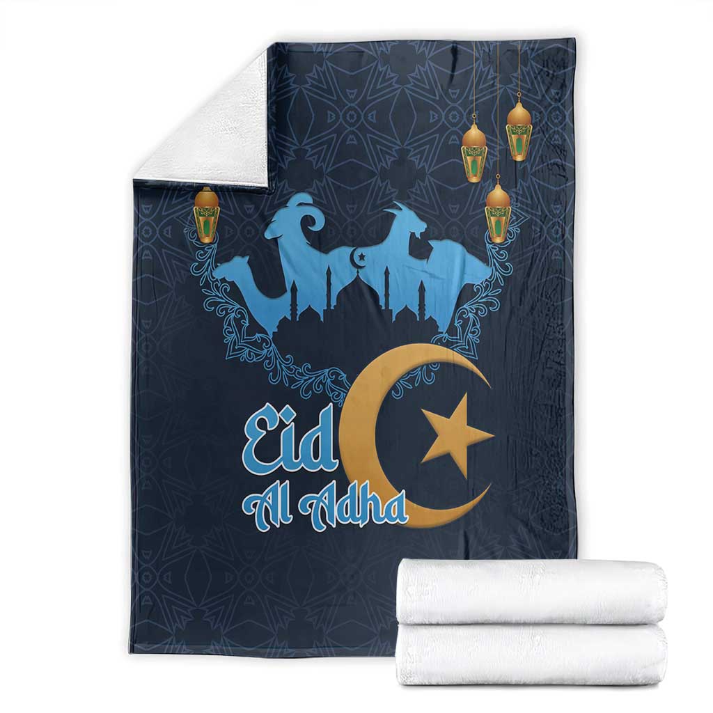 Algeria Happy Eid Mubarak Blanket Eid Al-Adha