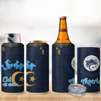 Algeria Happy Eid Mubarak 4 in 1 Can Cooler Tumbler Eid Al-Adha