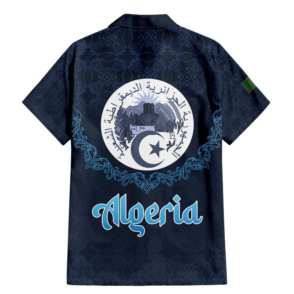 Algeria Happy Eid Mubarak Family Matching Mermaid Dress and Hawaiian Shirt Eid Al-Adha