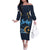 Algeria Happy Eid Mubarak Family Matching Off The Shoulder Long Sleeve Dress and Hawaiian Shirt Eid Al-Adha