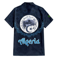 Algeria Happy Eid Mubarak Family Matching Puletasi and Hawaiian Shirt Eid Al-Adha