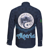 Algeria Happy Eid Mubarak Family Matching Puletasi and Hawaiian Shirt Eid Al-Adha