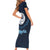 Algeria Happy Eid Mubarak Family Matching Short Sleeve Bodycon Dress and Hawaiian Shirt Eid Al-Adha
