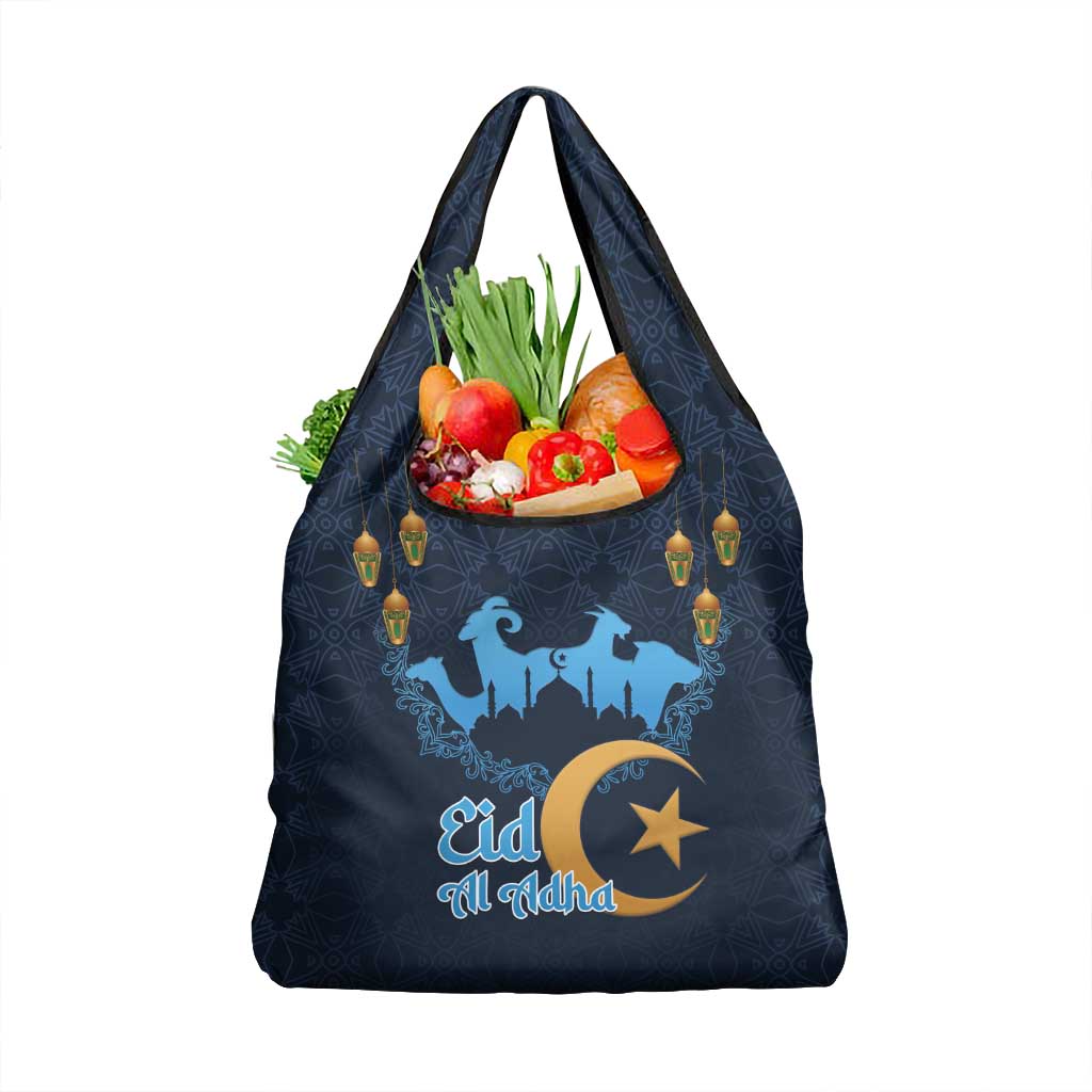 Algeria Happy Eid Mubarak Grocery Bag Eid Al-Adha