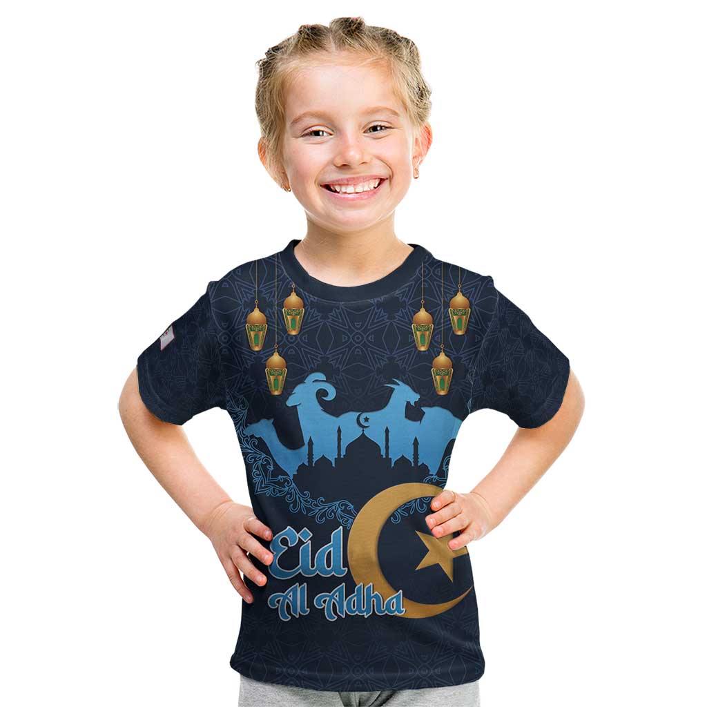 Algeria Happy Eid Mubarak Kid T Shirt Eid Al-Adha