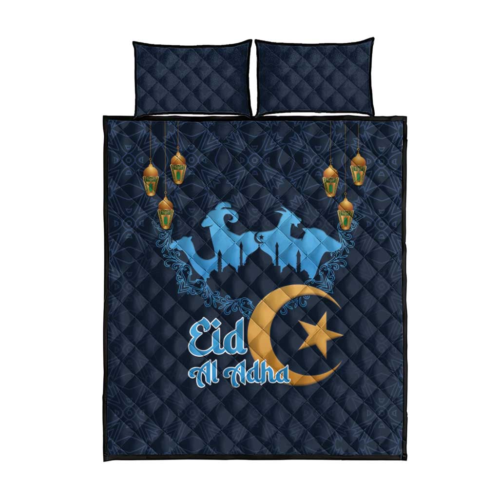 Algeria Happy Eid Mubarak Quilt Bed Set Eid Al-Adha