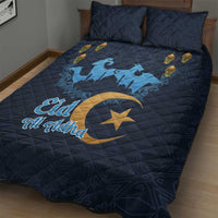 Algeria Happy Eid Mubarak Quilt Bed Set Eid Al-Adha